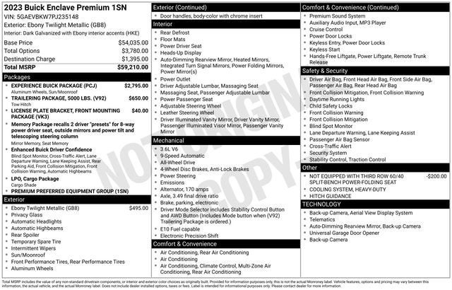 2023 Buick Enclave Premium