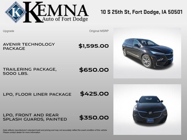 2022 Buick Enclave Avenir