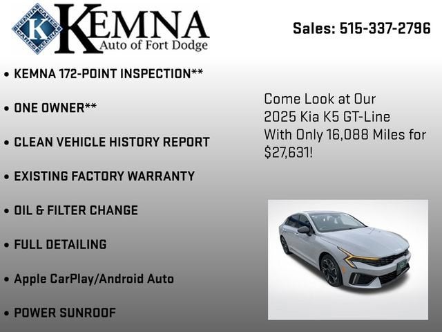 2025 Kia K5 GT-Line