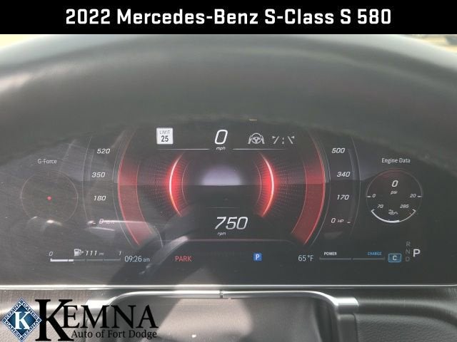2022 Mercedes-Benz S-Class S 580