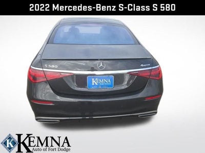 2022 Mercedes-Benz S-Class S 580