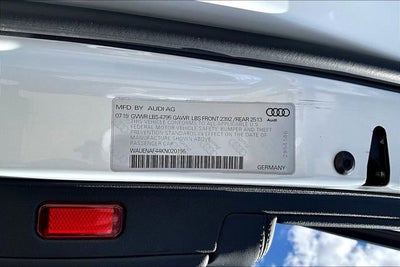 2019 Audi A4 Premium Plus