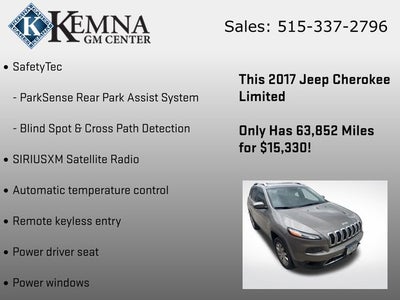 2017 Jeep Cherokee Limited 4x4