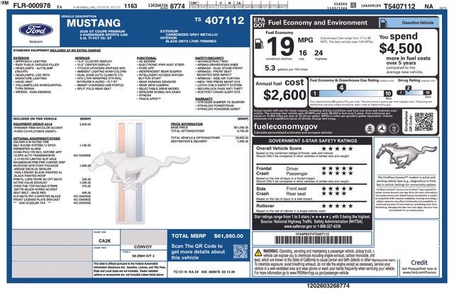 2026 Ford Mustang GT
