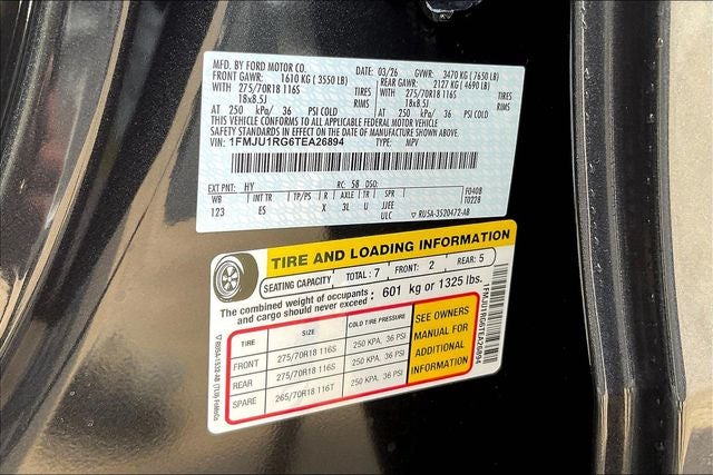 2026 Ford Expedition Tremor