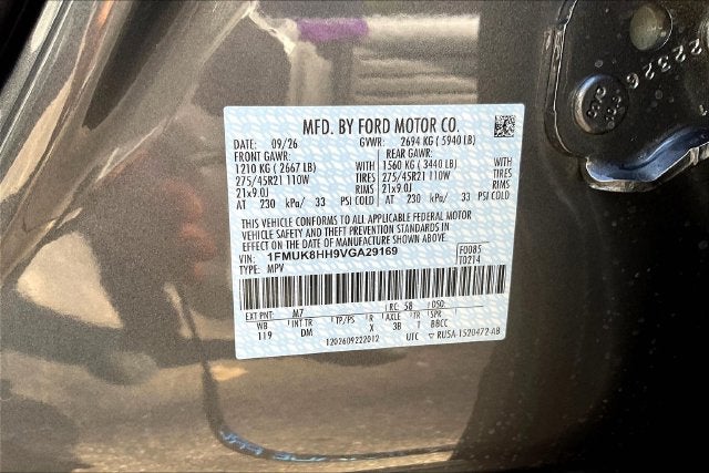 2027 Ford Explorer Platinum
