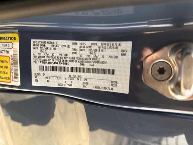 2025 Ford Ranger Lariat