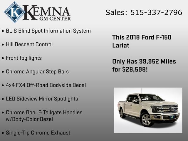 2018 Ford F-150 LARIAT