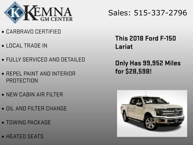 2018 Ford F-150 LARIAT