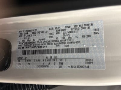 2025 Ford F-150 Platinum