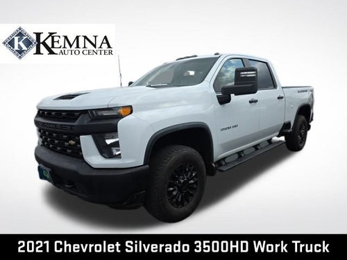 2021 Chevrolet Silverado 3500HD 4WD Crew Cab Standard Bed WT