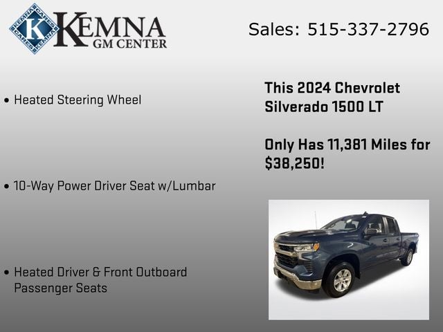 2024 Chevrolet Silverado 1500 4WD Double Cab Standard Bed LT