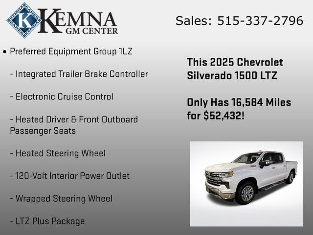 2025 Chevrolet Silverado 1500 4WD Crew Cab Short Bed LTZ