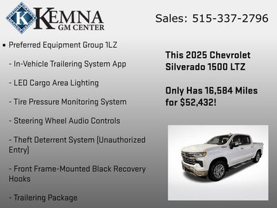 2025 Chevrolet Silverado 1500 4WD Crew Cab Short Bed LTZ