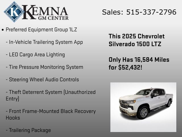 2025 Chevrolet Silverado 1500 4WD Crew Cab Short Bed LTZ