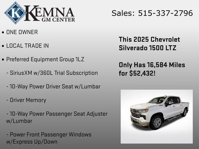 2025 Chevrolet Silverado 1500 4WD Crew Cab Short Bed LTZ