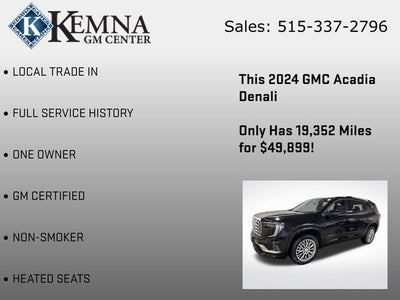 2024 GMC Acadia AWD Denali