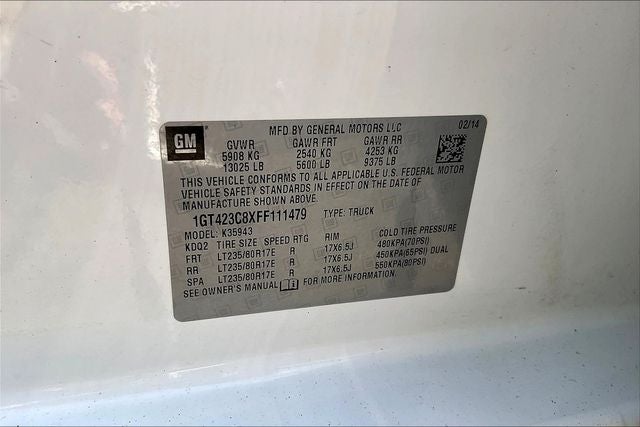2015 GMC Sierra 3500HD SLT