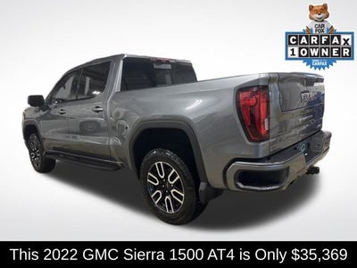 2022 GMC Sierra 1500 Limited 4WD Crew Cab Short Box AT4
