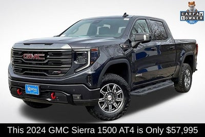 2024 GMC Sierra 1500 4WD Crew Cab Short Box AT4