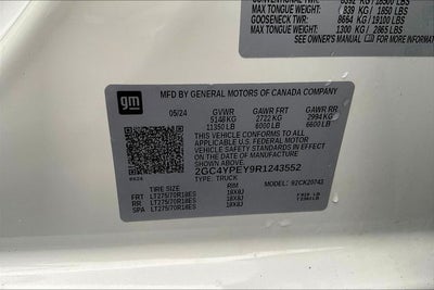 2024 Chevrolet Silverado 2500HD 4WD Crew Cab Standard Bed LTZ