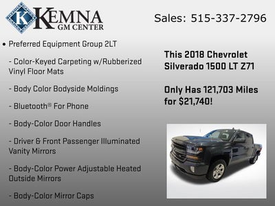 2018 Chevrolet Silverado 1500 2LT