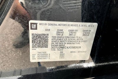 2018 GMC Sierra 1500 SLT