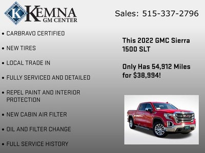 2022 GMC Sierra 1500 Limited 4WD Crew Cab Short Box SLT