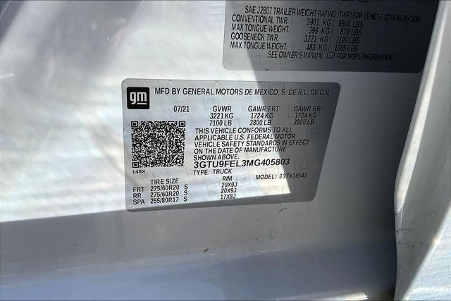 2021 GMC Sierra 1500 4WD Crew Cab Short Box Denali