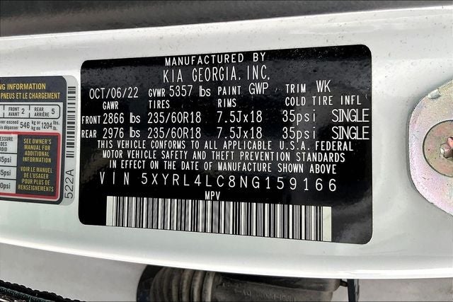 2022 Kia Sorento S