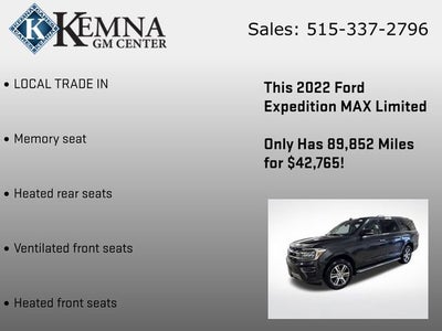 2022 Ford Expedition Max Limited