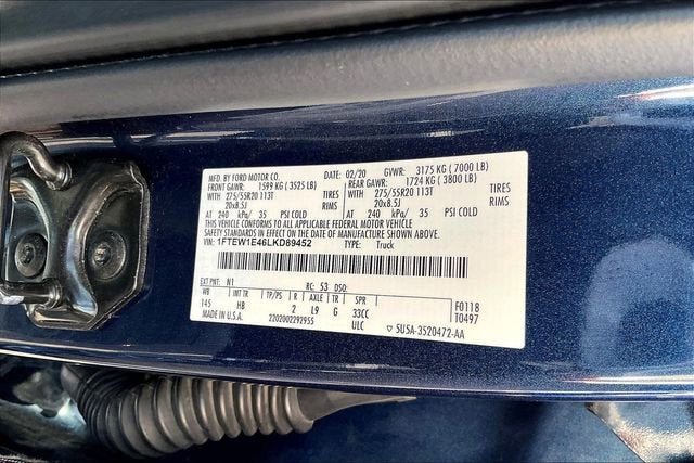 2020 Ford F-150 XL