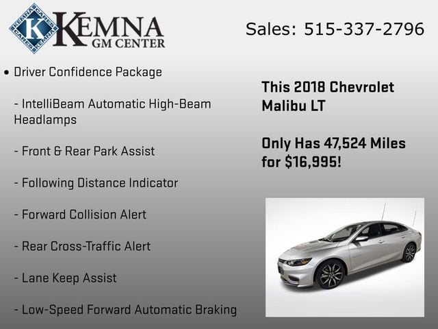 2018 Chevrolet Malibu LT