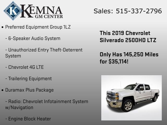 2019 Chevrolet Silverado 2500 HD LTZ