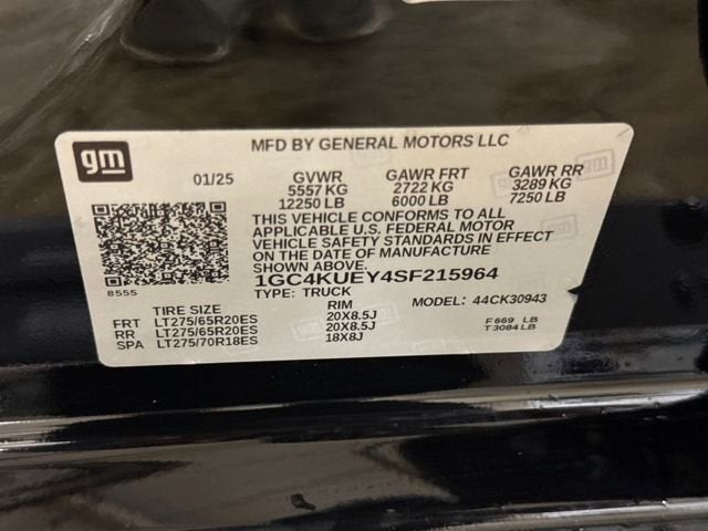 2025 Chevrolet Silverado 3500 HD LTZ