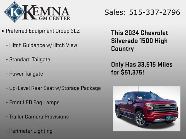 2024 Chevrolet Silverado 1500 High Country