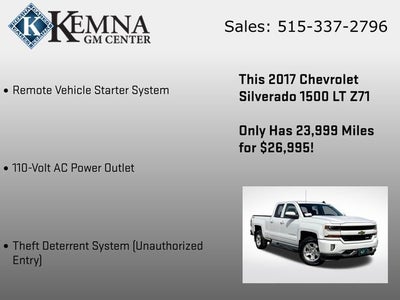 2017 Chevrolet Silverado 1500 LT
