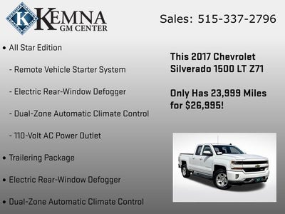 2017 Chevrolet Silverado 1500 LT