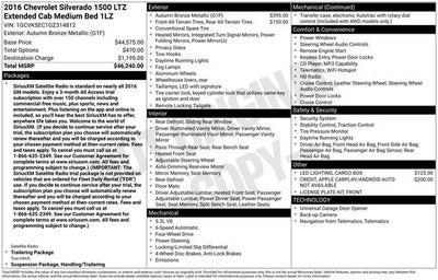 2016 Chevrolet Silverado 1500 LTZ