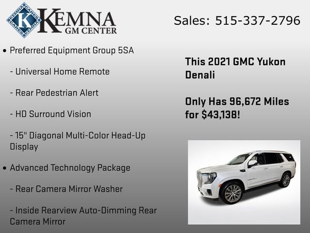 2021 GMC Yukon Denali