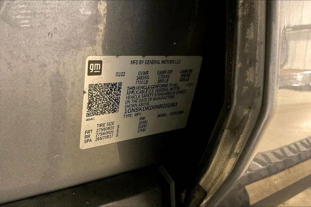 2022 Chevrolet Suburban Z71