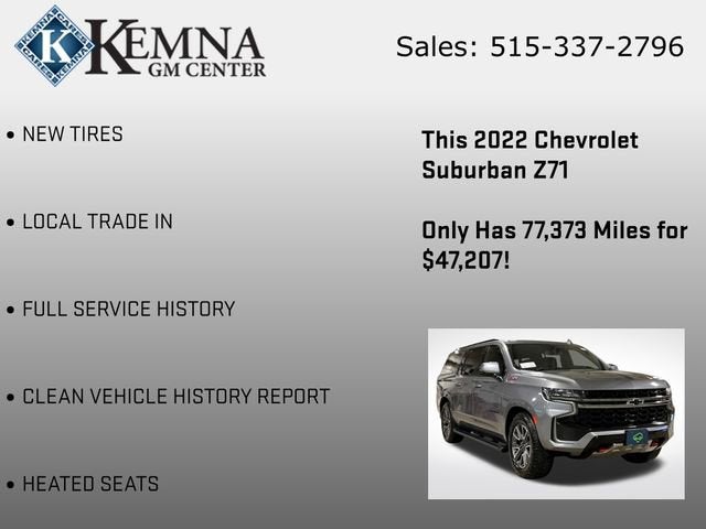 2022 Chevrolet Suburban Z71