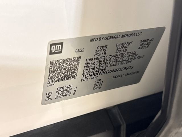 2022 Chevrolet Tahoe LT