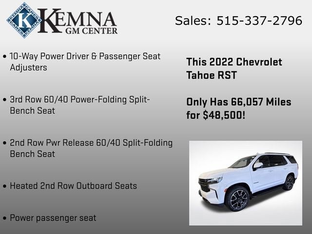 2022 Chevrolet Tahoe RST