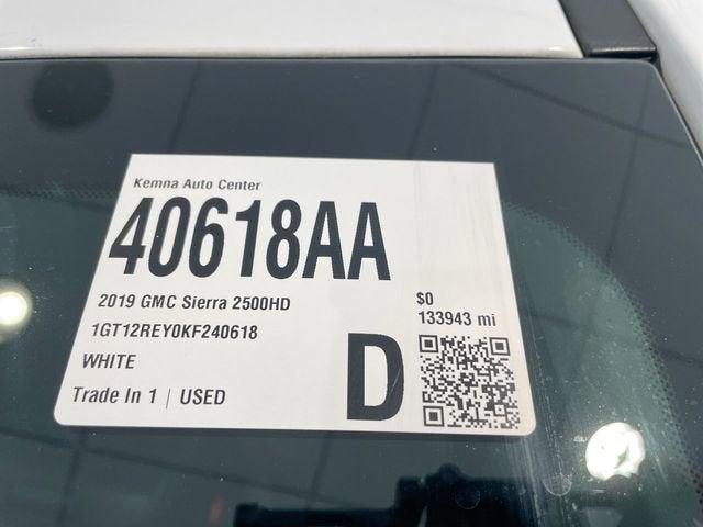 2019 GMC Sierra 2500 HD SLT