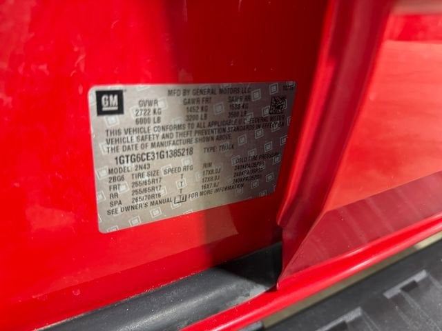 2016 GMC Canyon 4WD SLE