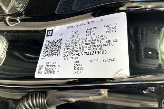 2021 GMC Canyon 4WD AT4 w/Cloth