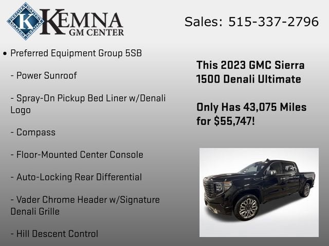 2023 GMC Sierra 1500 Denali Ultimate