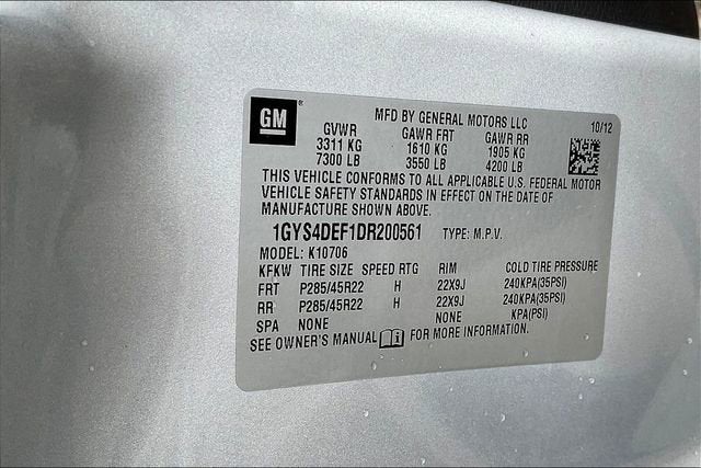 2013 Cadillac Escalade Platinum Edition