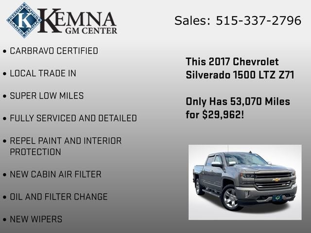 2017 Chevrolet Silverado 1500 LTZ